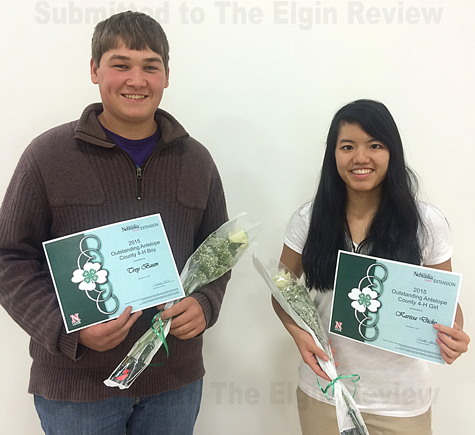 outstanding-4-hers Trey Baum and Karissa Dicke Oustanding 4-Hers